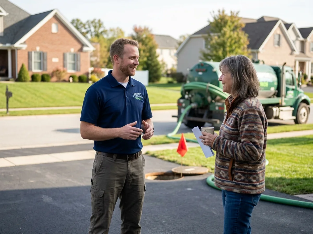 Septic Tank Cleaning in Bristow, VA