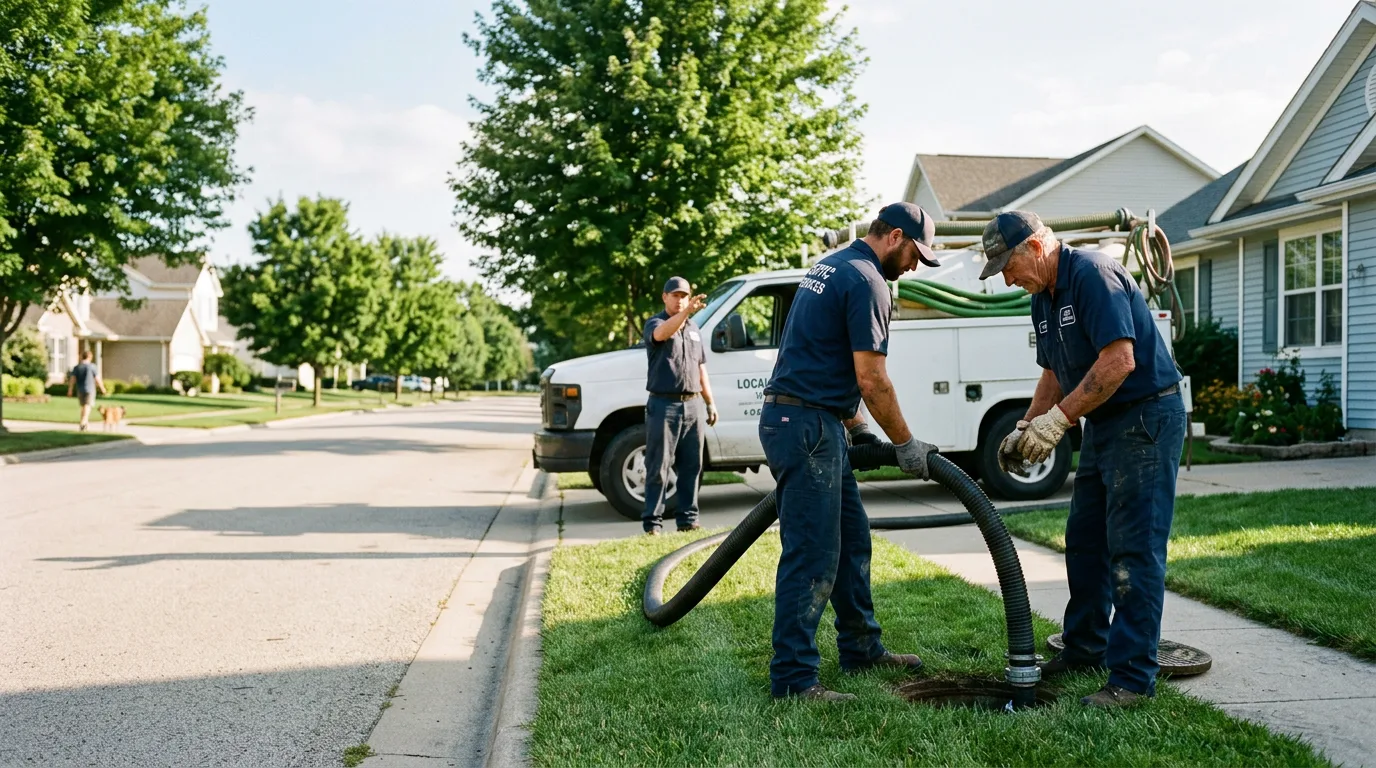 Septic Tank Cleaning in Bristow, VA
